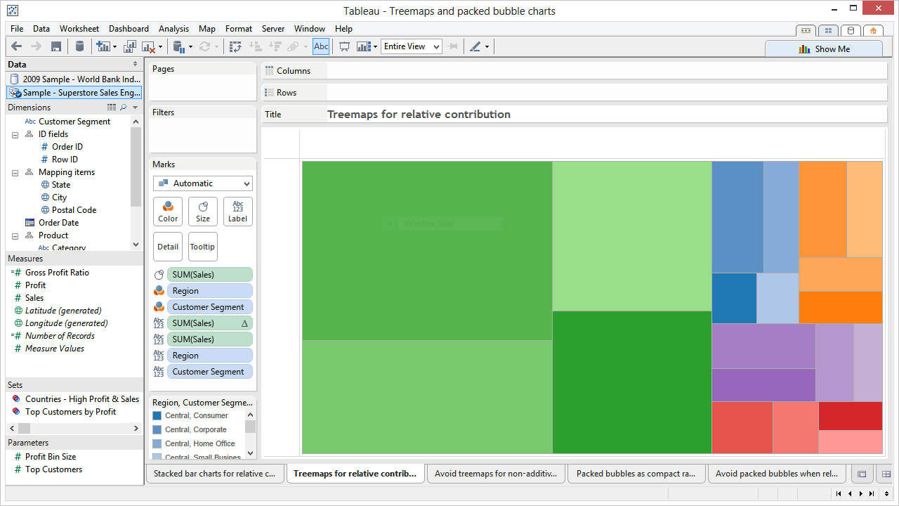 Tableau Charts Examples