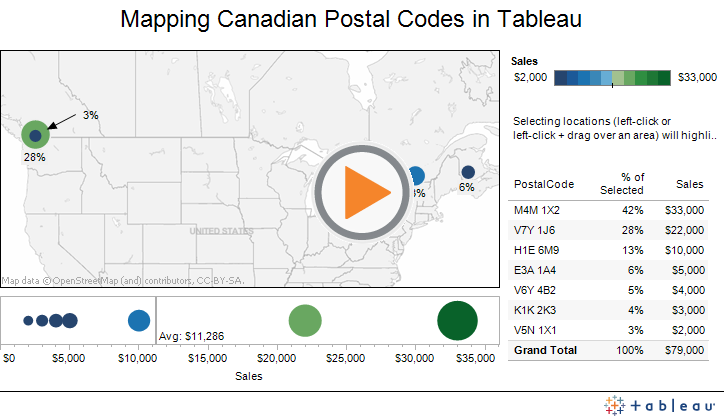 Mapping Canadian Postal Codes 
